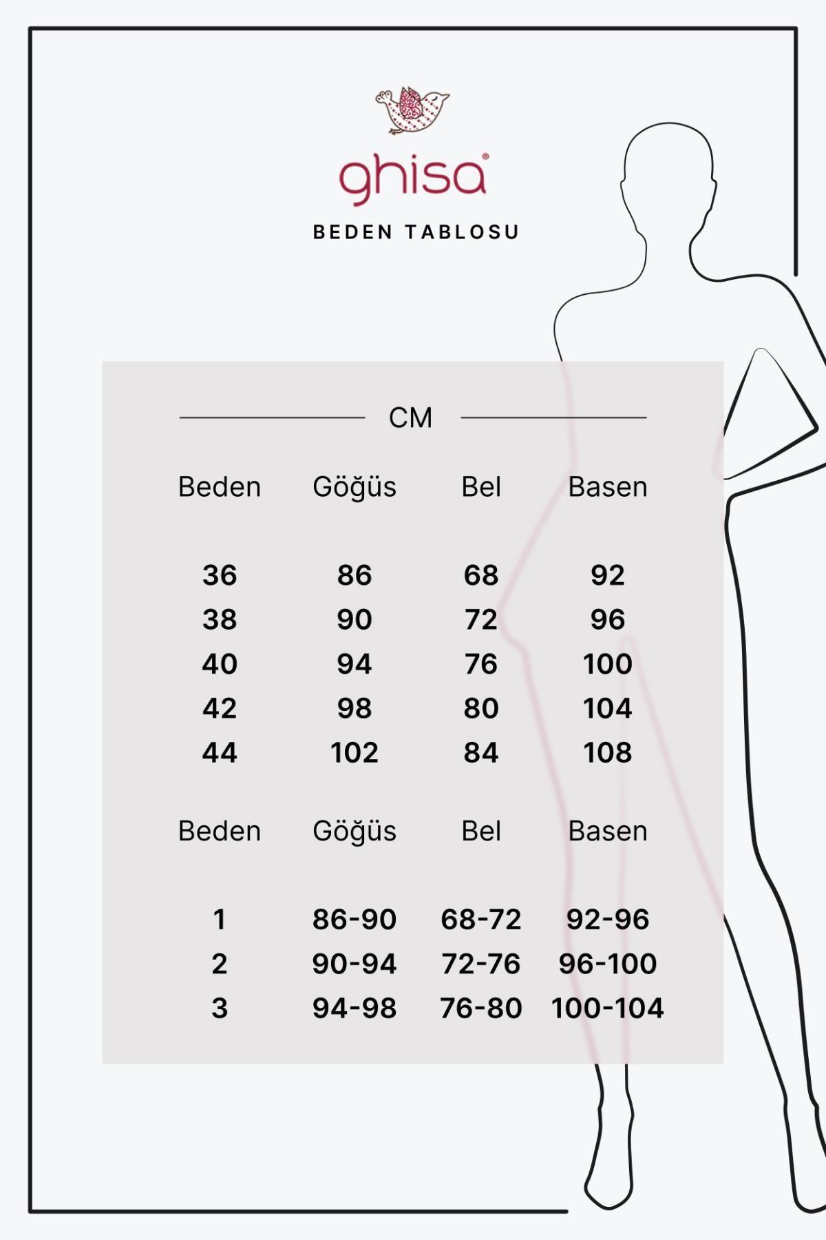 Baklava Desenli Tunik Pantolon Takım - Eser Giyim