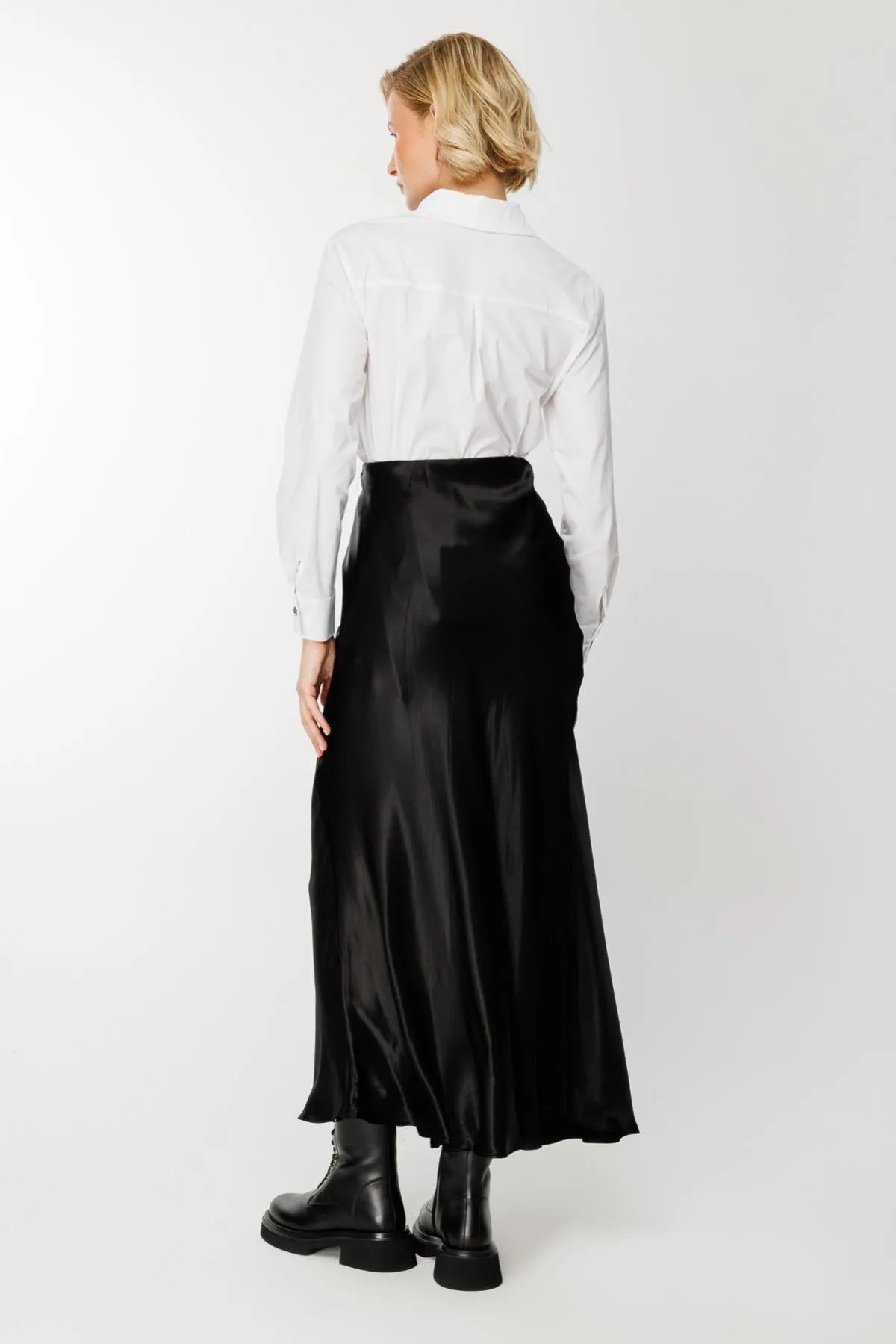 Flounce Maxi Skirt